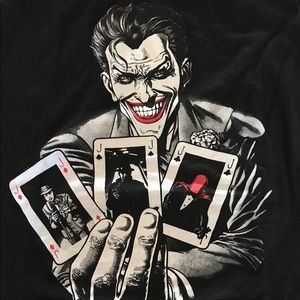 joker dead man's hand shirt